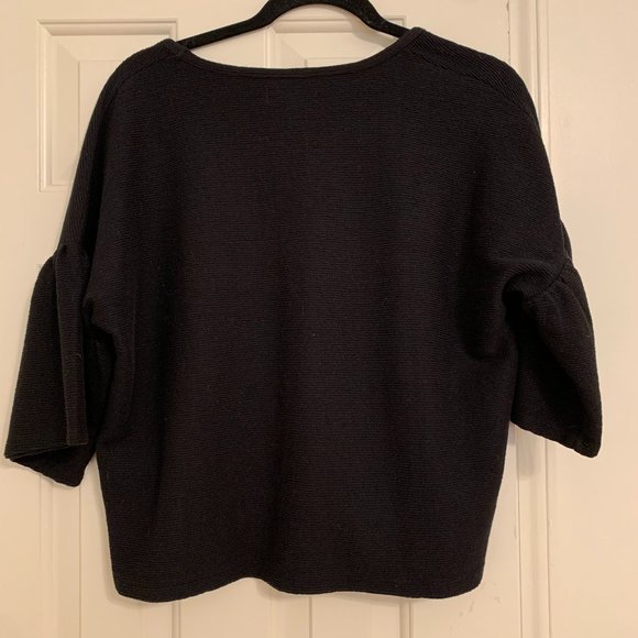 Madewell Texture & Thread Gathered-Sleeve Top - Picture 6 of 7